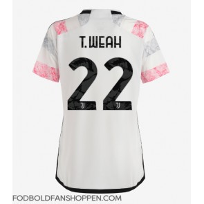 Juventus Timothy Weah #22 Udebanetrøje Dame 2023-24 Kortærmet